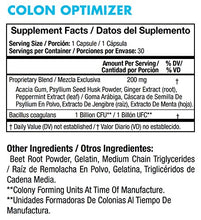 Load image into Gallery viewer, Yes You Can! Colon Optimizer - Quick Cleanse to Support Detox, Weight Loss &amp; Increased Energy Levels - Limpia el Colon y Promueve UNA Función Digestiva Saludable - 30 Capsules
