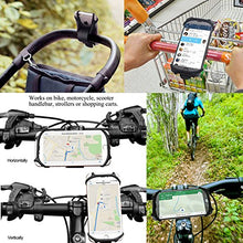 Load image into Gallery viewer, Bike Mount Phone Holder Bicycle Motorcycle Stroller ATV MTB Golf Cart Handlebar For Samsung Galaxy S10 Plus, S10e, S9 Plus,S9, Note 20, Note 10 9 8, S8,S8 Plus,J7 Sky PRO, A11,A10e,A20,A21,A50,A51,A71
