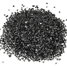 Load image into Gallery viewer, Nupuyai 1 lb Irregular Tumbled Black Obsidian Chips for Home Decor Jewelry Making
