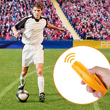 Load image into Gallery viewer, Feeke Electronic Whistle with Lanyard Adjustable, 3 Tone High Volume Spalding Electric Whistle for Referee Coaches PE Teacher, Outdoor Camping Hiking Boating Emergency Whistles (2Packs,Orange &amp; Black)
