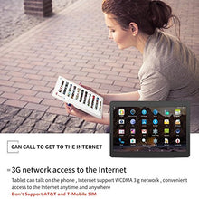 Load image into Gallery viewer, Android Tablet 10 inch with Sim Card Slot Unlocked - YELLYOUTH 10.1" Octa Core 4GB RAM 64GB ROM Tablets with WiFi Bluetooth GPS and Dual Cameras 3G GSM Phablet - Black
