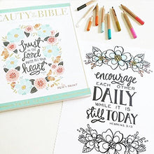 Load image into Gallery viewer, Beauty in the Bible: Adult Coloring Book Volume 2, Premium Edition (Christian Coloring, Bible Journaling and Lettering: Inspirational Gifts)
