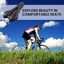Load image into Gallery viewer, SGODDE Comfortable Bike Seat-Gel Waterproof Bicycle Saddle with Central Relief Zone and Ergonomics Design for Mountain Bikes,Road Bikes,Men and Women
