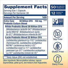 Load image into Gallery viewer, Renew Life Adult Probiotics 50 Billion CFU Guaranteed, 12 Strains, For Men &amp; Women, Shelf Stable, Gluten Dairy &amp; Soy Free, 30 Capsules, Ultimate Flora Extra Care- 60 Day Money Back Guarantee

