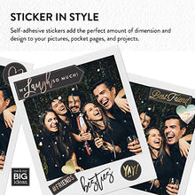 Load image into Gallery viewer, me &amp; my BIG ideas Pocket Pages Stickers - The Happy Planner Scrapbooking Supplies - Love Yourself Theme - Multi-Color - Perfect for Scrapbooking &amp; Paper Crafts - 6 Sheets, 49 Stickers Total
