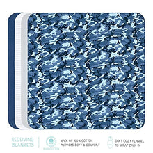 Load image into Gallery viewer, The Peanutshell Newborn Layette Gift Set for Baby Boys | 23 Piece Newborn Boy Clothes &amp; Accessories Set | Fits Newborns to 3 Months | Blue Camo
