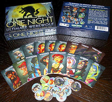 Load image into Gallery viewer, Bezier board Games One Night Ultimate Werewolf Black
