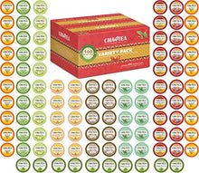 Load image into Gallery viewer, Cha4TEA 100-Count Variety Sampler Pack for Keurig K-Cup Brewers, 10 Flavors
