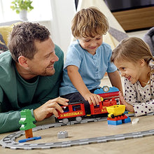 Load image into Gallery viewer, LEGO DUPLO Steam Train 10874 Remote-Control Building Blocks Set Helps Toddlers Learn, Great Educational Birthday Gift (59 Pieces)
