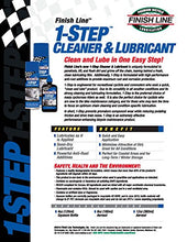 Load image into Gallery viewer, Finish Line 1-Step Bicycle Chain Cleaner &amp; Lubricant 4oz Squeeze Bottle
