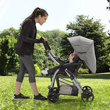 Load image into Gallery viewer, Jeep Unlimited Reversible Handle Stroller, Grey Tweed
