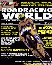 Load image into Gallery viewer, Roadracing World &amp; Motorcycle Technology
