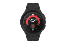Load image into Gallery viewer, SAMSUNG Galaxy Watch 5 Pro 45mm Bluetooth Smartwatch w/ Body, Health, Fitness and Sleep Tracker, Improved Battery, Sapphire Crystal Glass, GPS Route Tracking, Titanium Frame, US Version, Black
