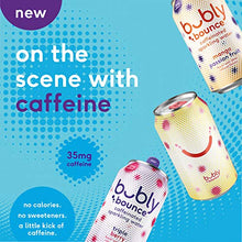 Load image into Gallery viewer, Bubly Bounce Caffeinated Sparkling Water Blood Orange Grapefruit, 12oz Cans (8 Pack), 96 Fl Oz
