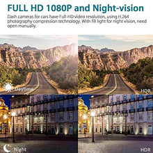 Load image into Gallery viewer, 1080P 170°Wide Angle,4" Dual Lens HD Car DVR Rearview Video Dash Cam Recorder Camera LCD Screen G-Sensor, WDR, Parking Monitor, Loop Recording, Motion Detection
