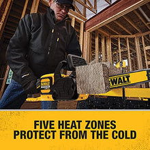 Load image into Gallery viewer, DEWALT DCHJ060A Heated Soft Shell Jacket Kit with 2.0Ah Battery &amp; Charger Black X-Large
