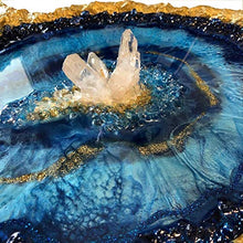 Load image into Gallery viewer, MEYSPRING Tropical Blue Epoxy Resin Color Pigment - 50 Grams - Great for Resin Art, Epoxy Resin, and UV Resin- Mica Powder for Epoxy Resin
