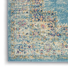 Load image into Gallery viewer, Nourison Passion Bohemian Chic Light Blue Area Rug (8' x 10'), 8'X 10',
