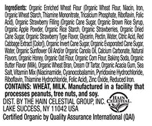 Load image into Gallery viewer, Earth's Best Organic Sesame Street Sunny Day Toddler Snack Bars with Cereal Crust, Strawberries, 8 Count Box
