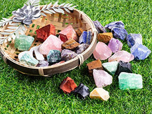 Load image into Gallery viewer, UU UNIHOM 3 lbs Bulk Rough Madagascar Stones Mix - Large 1" Natural Raw Stones Crystal for Tumbling, Cabbing, Fountain Rocks, Decoration,Polishing, Wire Wrapping, Wicca &amp; Reiki Crystal Healing
