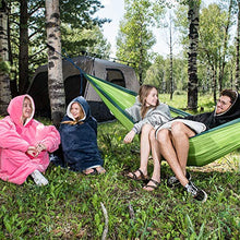 Load image into Gallery viewer, THE COMFY Original | Oversized Microfiber &amp; Sherpa Wearable Blanket, Seen On Shark Tank, One Size Fits All Black
