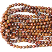 Load image into Gallery viewer, CHEAVIAN 35PCS 10mm Natural Indian Agate Gemstone Round Loose Beads for Jewelry Making DIY 1 Strand 15"
