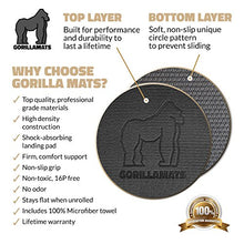 Load image into Gallery viewer, Premium Extra Large Exercise Mat - 9' x 6' x 1/4" Ultra Durable, Non-Slip, Workout Mats for Home Gym Flooring - Plyo, MMA, Cardio Mat - Use with or Without Shoes (108" Long x 72" Wide x 6mm Thick)
