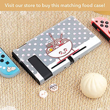 Load image into Gallery viewer, BelugaDesign Boba Dumpling Thumb Grips | Cute Food Pork Bun Baby Face Bubble Tea | Kawaii Japanese Button Joystick Cap Cover | Compatible with Nintendo Switch Standard Lite OLED (Beige)
