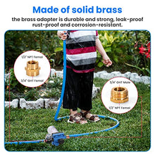 Load image into Gallery viewer, ANBULL 12V Self Priming Pump, 5.5GPM/70PSI Water Pressure Diaphragm Pump with 3/4" Garden Hose Adapters, Marine Fresh Water Transfer Pump with Pressure Switch for RV Camper Yacht Lawn
