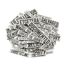 Load image into Gallery viewer, Quote Chips by Tim Holtz Idea-ology, Chipboard, 58 Quote Chips (TH93563)

