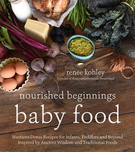 Load image into Gallery viewer, Nourished Beginnings Baby Food: Nutrient-Dense Recipes for Infants, Toddlers and Beyond Inspired by Ancient Wisdom and Traditional Foods
