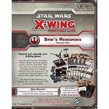 Load image into Gallery viewer, Star Wars X-Wing 1st Edition Miniatures Game Saw's Renegades EXPANSION PACK | Strategy Game for Adults and Teens | Ages 14+ | 2 Players | Average Playtime 45 Minutes | Made by Atomic Mass Games
