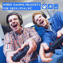 Load image into Gallery viewer, OneOdio Computer Headsets with Microphone -PC Headphones with Boom Mic for Gaming Wired Over Ear Headset with in-Line Control Volume Mute for Mac Laptop Office Zoom Conference
