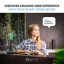 Load image into Gallery viewer, Smart WiFi Wireless Essential Oil Aromatherapy 400ml Ultrasonic Diffuser &amp; Humidifier with Alexa &amp; Google Home Phone App &amp; Voice Control - Create Schedules - LED &amp; Timer Settings
