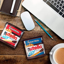 Load image into Gallery viewer, Nutella and Go Snack Packs, Chocolate Hazelnut Spread with Breadsticks, Perfect Bulk Snacks for Kids' Lunch Boxes, Great for Holiday Stocking Stuffers, 1.8 oz, Pack of 12

