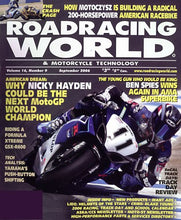 Load image into Gallery viewer, Roadracing World &amp; Motorcycle Technology
