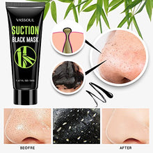 Load image into Gallery viewer, Vassoul Blackhead Remover Mask, Peel Off Blackhead Mask, Black Mask - Deep Cleansing Facial Mask for Face &amp; Nose
