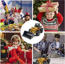 Load image into Gallery viewer, Remote Control Bulldozer Toys 1:18 Hobby RC Trucks Caterpillar Aluminum Alloy Rc Front Loader 4WD for 4-15 Years Old Boys Kids Birthday Christmas Gift
