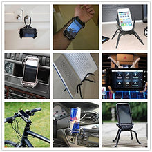 Load image into Gallery viewer, ANGELANGELA 3222641 Universal Multi-Function Portable Spider Flexible Grip Holder for Smartphones and Tablets, Black
