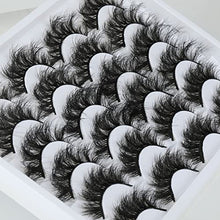 Load image into Gallery viewer, Newcally Curly Faux Mink Eyelashes 26 Pairs 4 Styles Mixed Natural Fluffy False Lashes Dramatic Thick Long Fake Eyelashes Multipack
