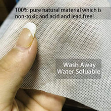 Load image into Gallery viewer, Water Soluble Stabilizer for Embroidery Backing &amp; Topping (12 in x 50 yd Roll), Seneme 1.5oz Embroidery Stabilizers - Wash Away Embroidery Stabilizer for Machine Embroidery Stabilizer and Hand Sewing
