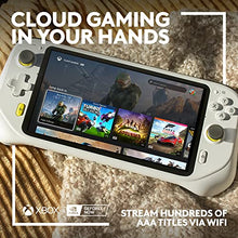 Load image into Gallery viewer, Logitech G Cloud Gaming Handheld , Portable Gaming Console with Long-Battery Life, 1080P 7-Inch Touchscreen, Lightweight Design, Xbox Cloud Gaming, NVIDIA GeForce NOW, Google Play
