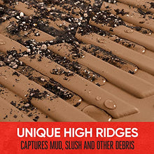 Load image into Gallery viewer, Motor Trend 923-BG Beige FlexTough Contour Liners-Deep Dish Heavy Duty Rubber Floor Mats for Car SUV Truck &amp; Van-All Weather Protection Trim to Fit Most Vehicles(Tan Beige)
