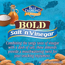 Load image into Gallery viewer, Blue Diamond Almonds Bold Favorites Variety Pack - Salt 'n Vinegar, Habanero BBQ, &amp; Wasabi &amp; Soy Sauce, Bold Variety Pack, 16 Ounce (Pack of 3)
