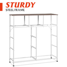 Load image into Gallery viewer, WLIVE 9-Drawer Dresser, Fabric Storage Tower for Bedroom, Hallway, Nursery, Closet, Tall Chest Organizer Unit with Fabric Bins, Steel Frame, Wood Top, Easy Pull Handle, Greige

