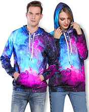 Load image into Gallery viewer, Unisex 3D Novelty Hoodies Graphic Patterns Print Galaxy Hoodies Pullover Sweatshirt Pockets
