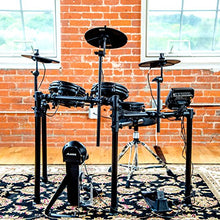 Load image into Gallery viewer, Alesis Drums Nitro Mesh Kit | Eight Piece All Mesh Electronic Drum Kit With Super Solid Aluminum Rack, 385 Sounds, 60 Play Along Tracks, Connection Cables, Drum Sticks &amp; Drum Key Included

