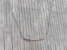 Load image into Gallery viewer, 24k Gold Plated Rock Gift 3-4mm Stracking Brown Chocolate Moonstone Necklace Rondelle, Faceted 17" for Mens, Womens, gf, bf &amp; Adult.
