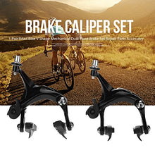 Load image into Gallery viewer, Keenso Bike Brakes Set, 1 Pair Road Bike Aluminium Alloy V Shape Mechanical Dual-Pivot Bicycle Brake Set Repair Parts Accessory
