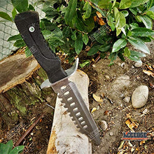 Load image into Gallery viewer, Tactical Knife Survival Knife Hunting Knife 17.25" Fixed Blade Knife Razor Sharp Edge Camping Accessories Camping Gear Survival Kit Survival Gear Tactical Gear 74540 (Silver)
